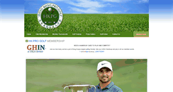 Desktop Screenshot of hkprogolf.com